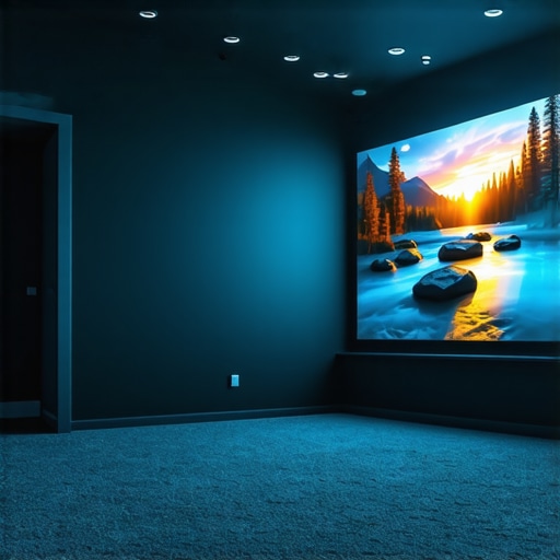 Best Projection Screen Gain & Material Tips for Bright Rooms 2024