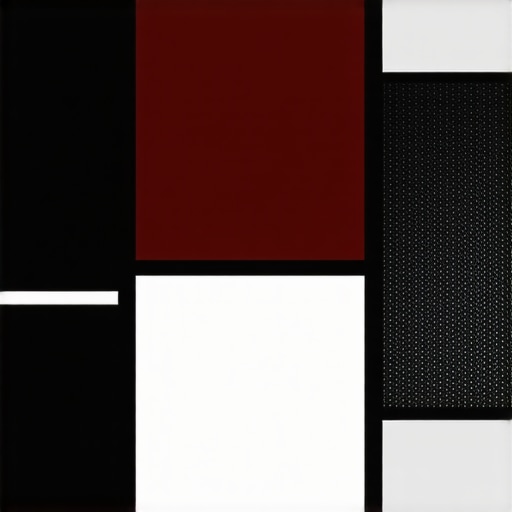 Close-up of various projection screen materials with textured surfaces and high-gain fabrics for bright rooms