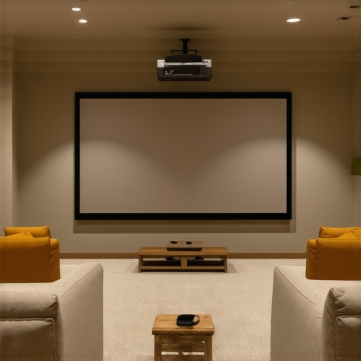 Understanding Projection Screen Size & Gain for Optimal Home Theater Setup