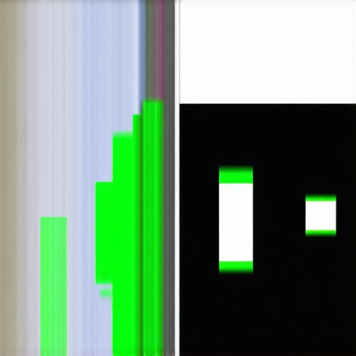 Side-by-side comparison of projection images on low and high gain screens
