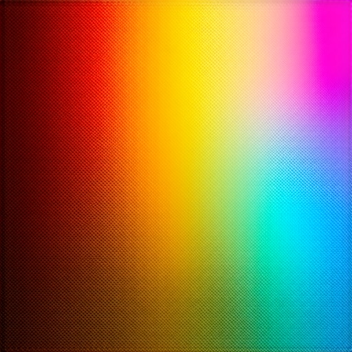 Zoomed-in view of a textured projection screen showing even light reflection and vivid colors